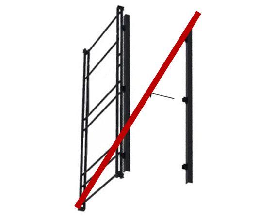 Sans support pour éclairage LED vertical arrière