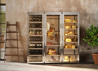 Caves à vin de service